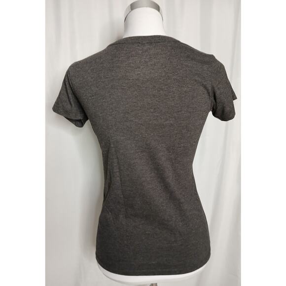 Tim Tebow Foundation Faith Hope Love Graphic V-neck Gray T-shirt Tee Small - Picture 2 of 7